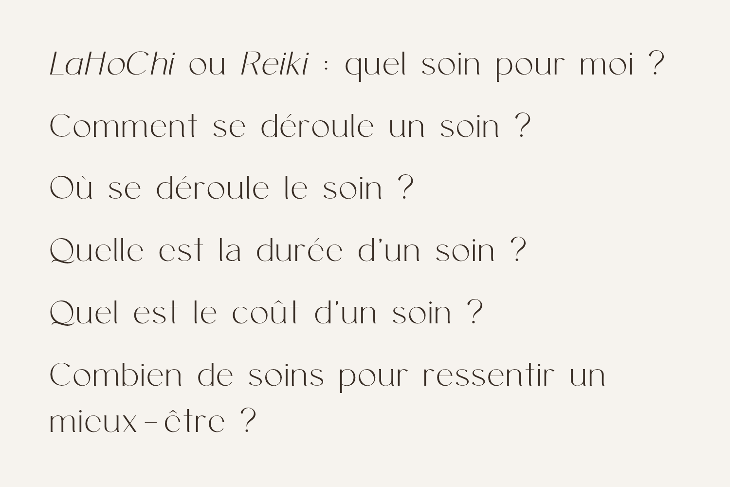 HUNE VISUEL FAQ TEXTE Huné Studio FAQ soins énergétiques
